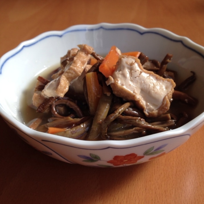 ぜんまいと厚揚げの煮物 レシピ 作り方 By ちーたまちー 楽天レシピ ぜんまいと厚揚げの煮物 レシピ 作り方 By ちーたまちー 楽天レシピ